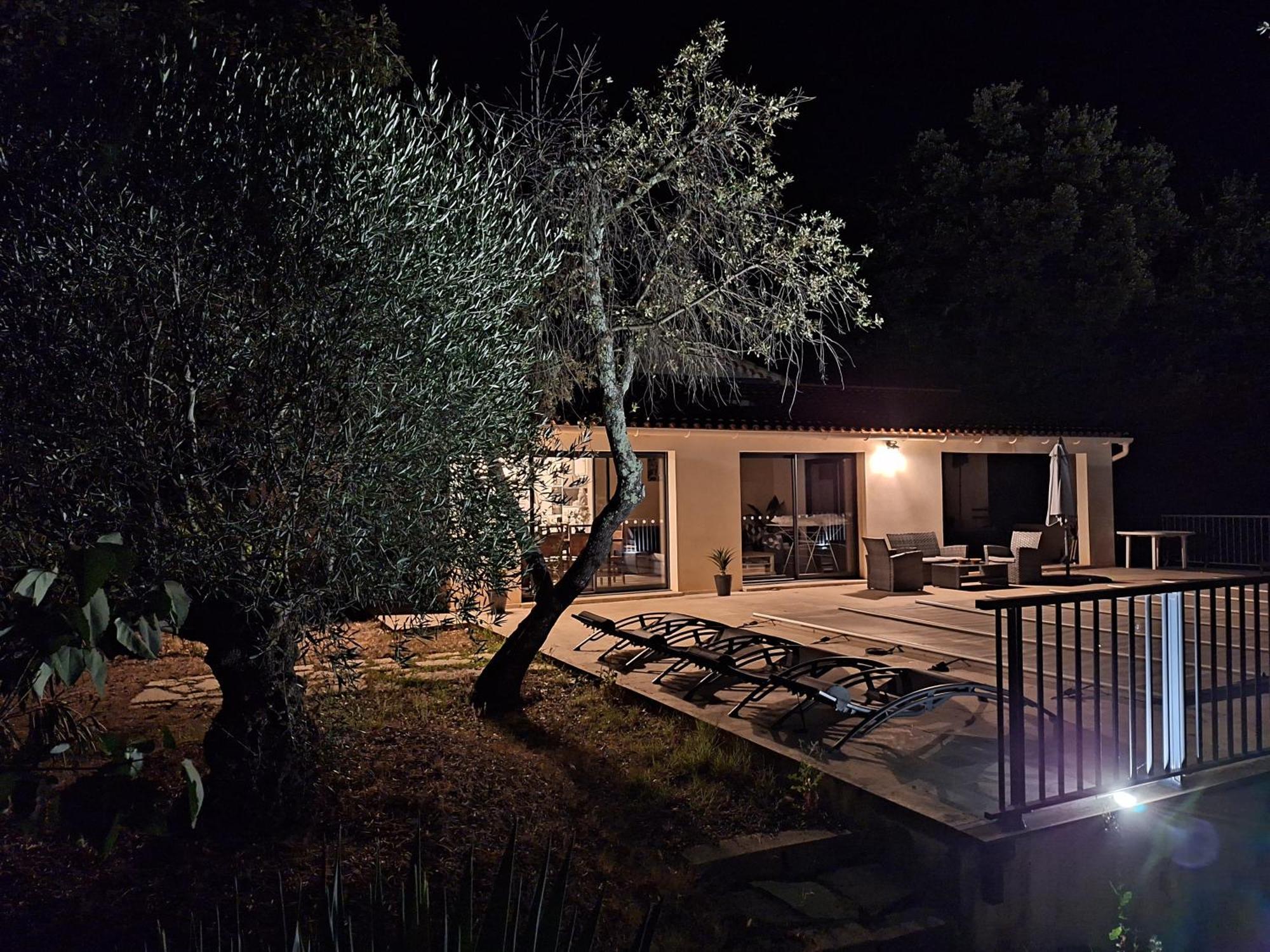 La Casita Villa Avec Piscine Pres D'Uzes Saint-Laurent-la-Vernede Luaran gambar