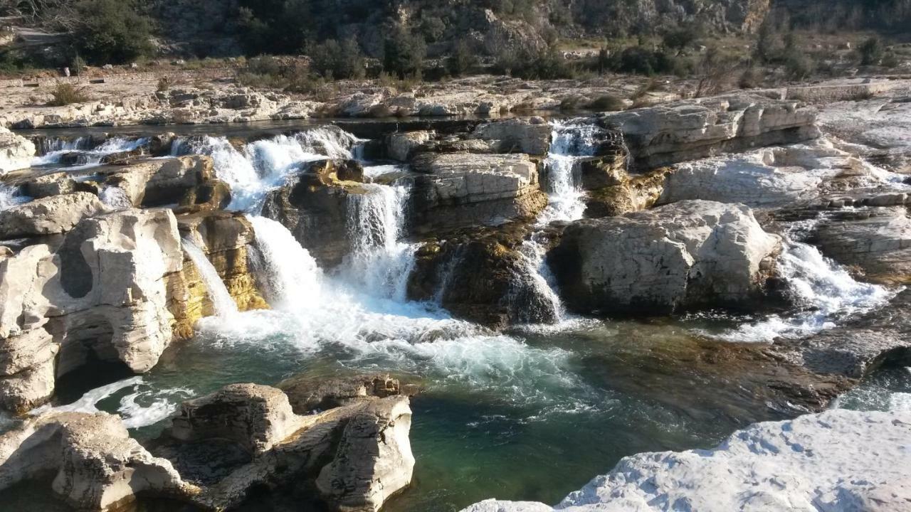 La Casita Villa Avec Piscine Pres D'Uzes Saint-Laurent-la-Vernede Luaran gambar
