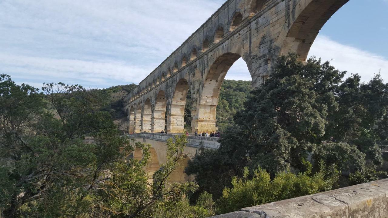 La Casita Villa Avec Piscine Pres D'Uzes Saint-Laurent-la-Vernede Luaran gambar
