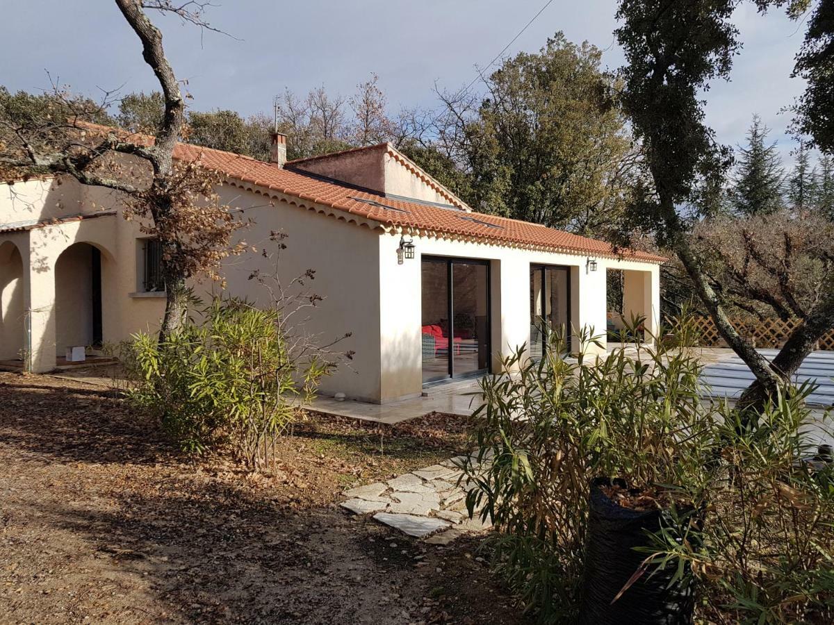 La Casita Villa Avec Piscine Pres D'Uzes Saint-Laurent-la-Vernede Luaran gambar