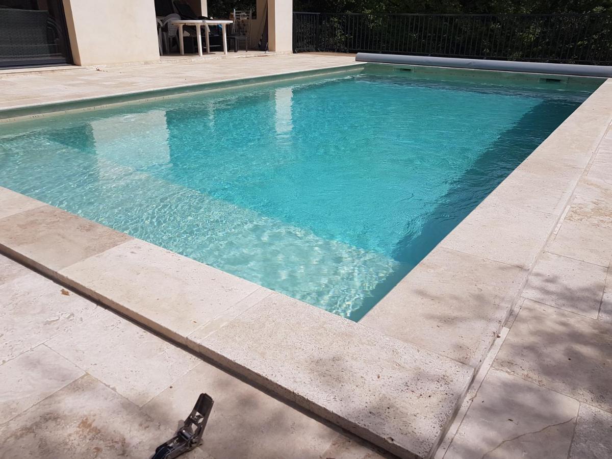 La Casita Villa Avec Piscine Pres D'Uzes Saint-Laurent-la-Vernede Luaran gambar