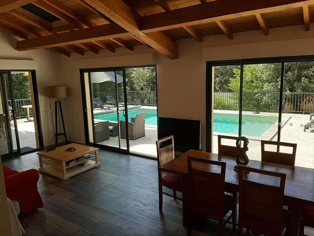 La Casita Villa Avec Piscine Pres D'Uzes Saint-Laurent-la-Vernede Luaran gambar